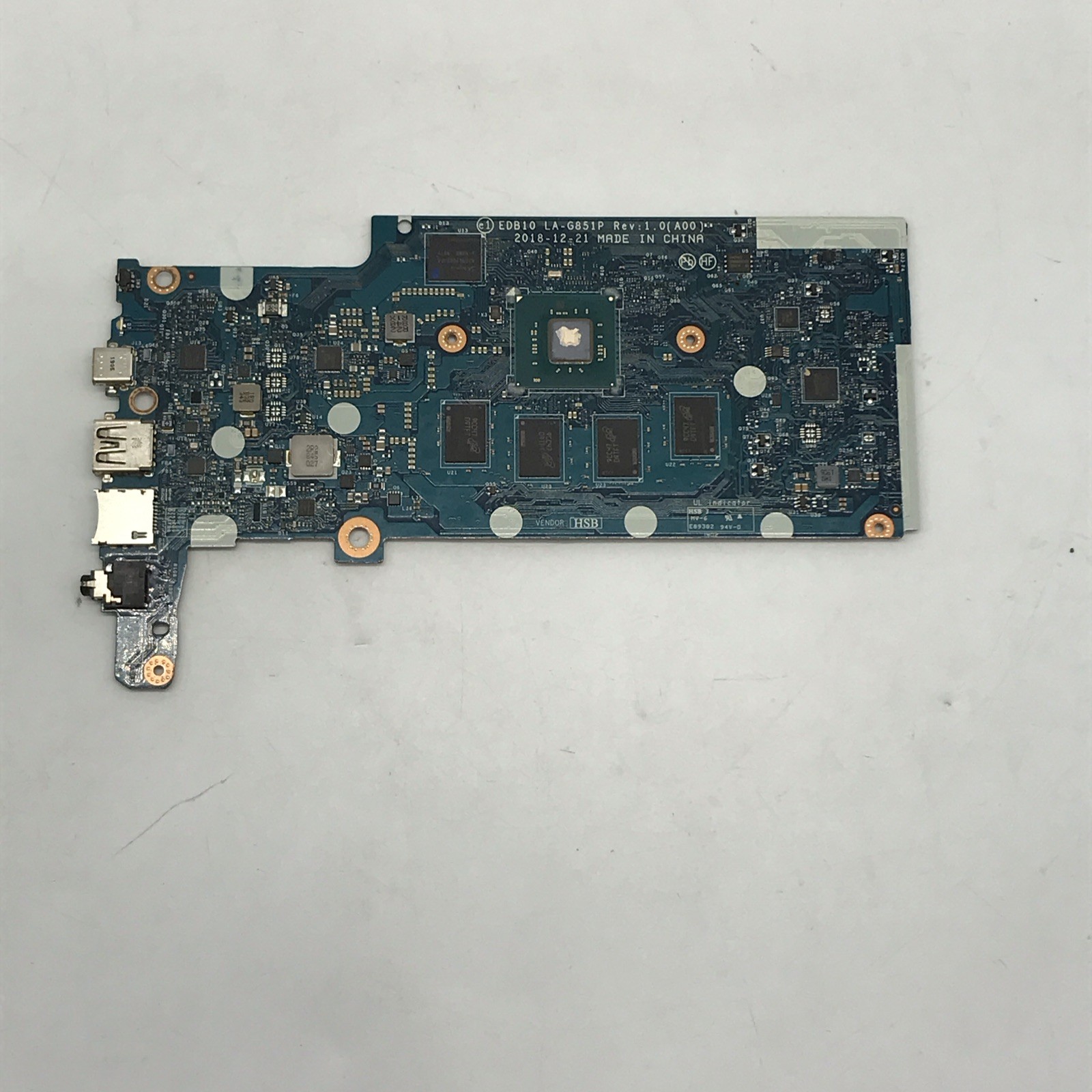 Dell 3100 2 in 1 Motherboards w/ DB – No WFC – MPN0RR2K1H N4000 – 4/32GB