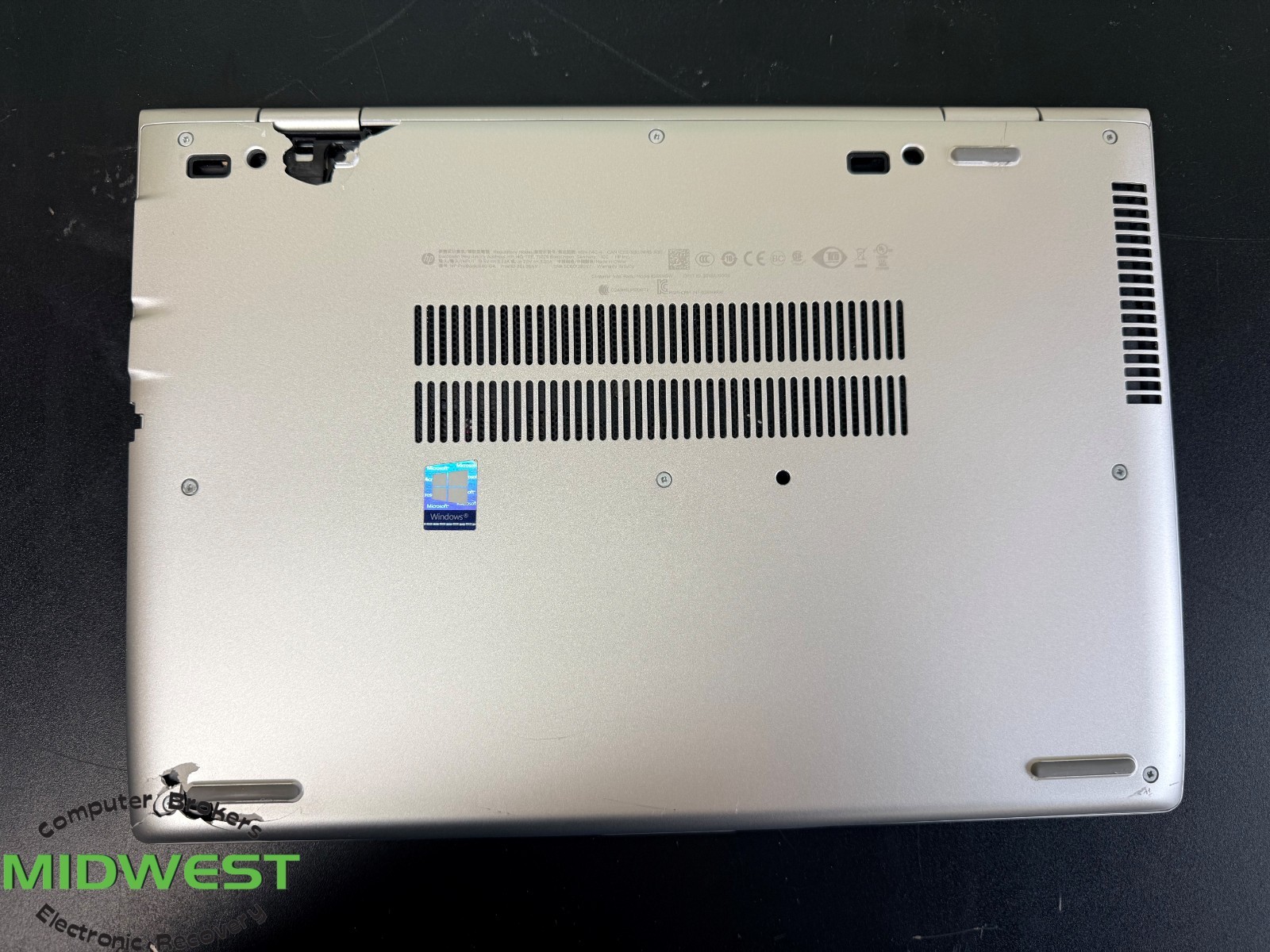 (Lot of 4) HP ProBook 640 G4 i5-8250U 1.60GHz 16GB RAM No OS/HDD/SSD (For Parts)