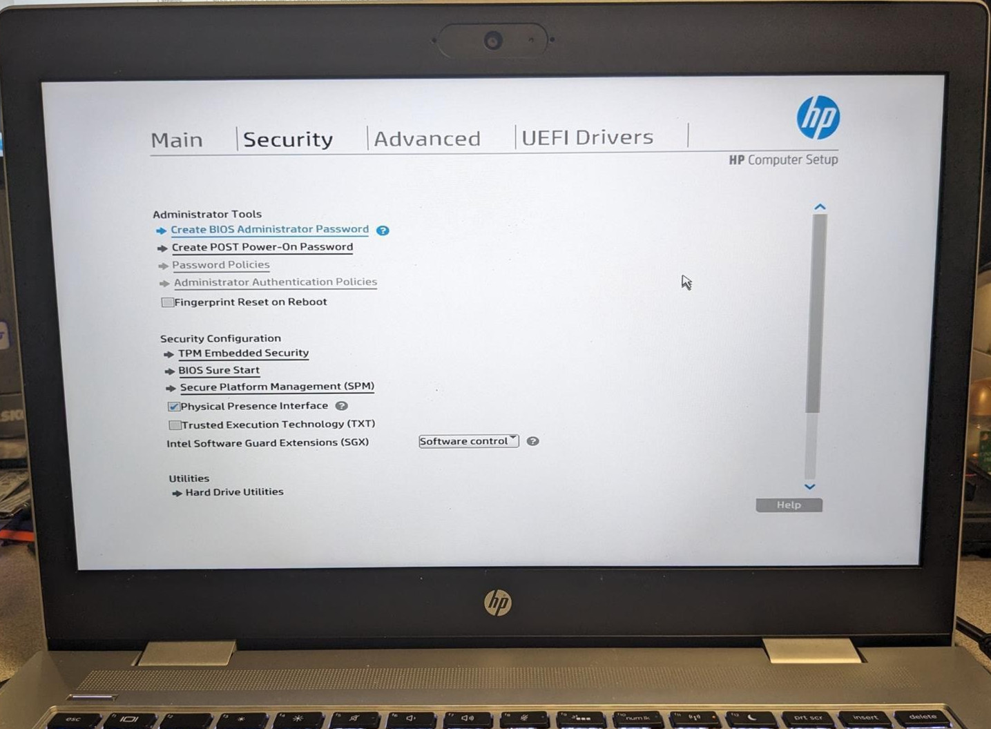 HP PROBOOK 640 G4 i5-8350U @ 1.7GHz, 8GB RAM, NO HDD/OS