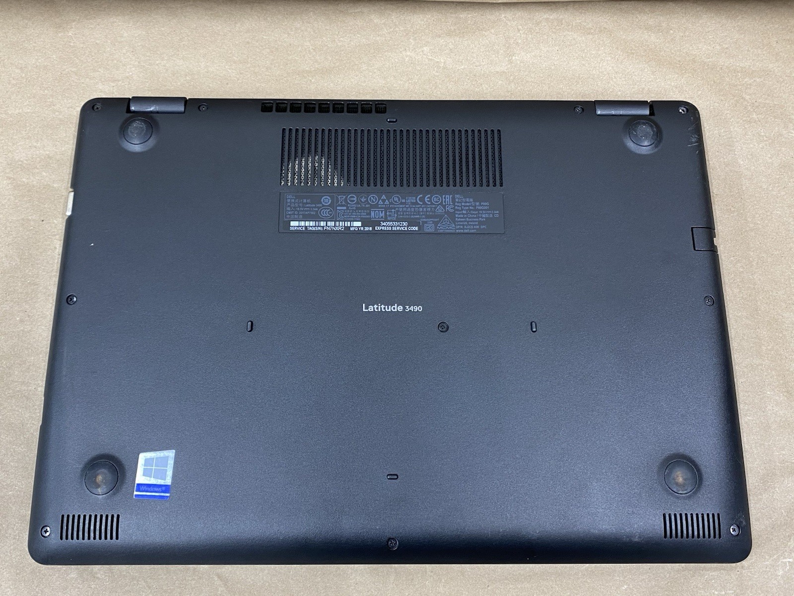 Dell Latitude 3490 – 14″ 1920×1080 – i5-8250U – 4GB – 128GB SSD Win 11 Pro READ