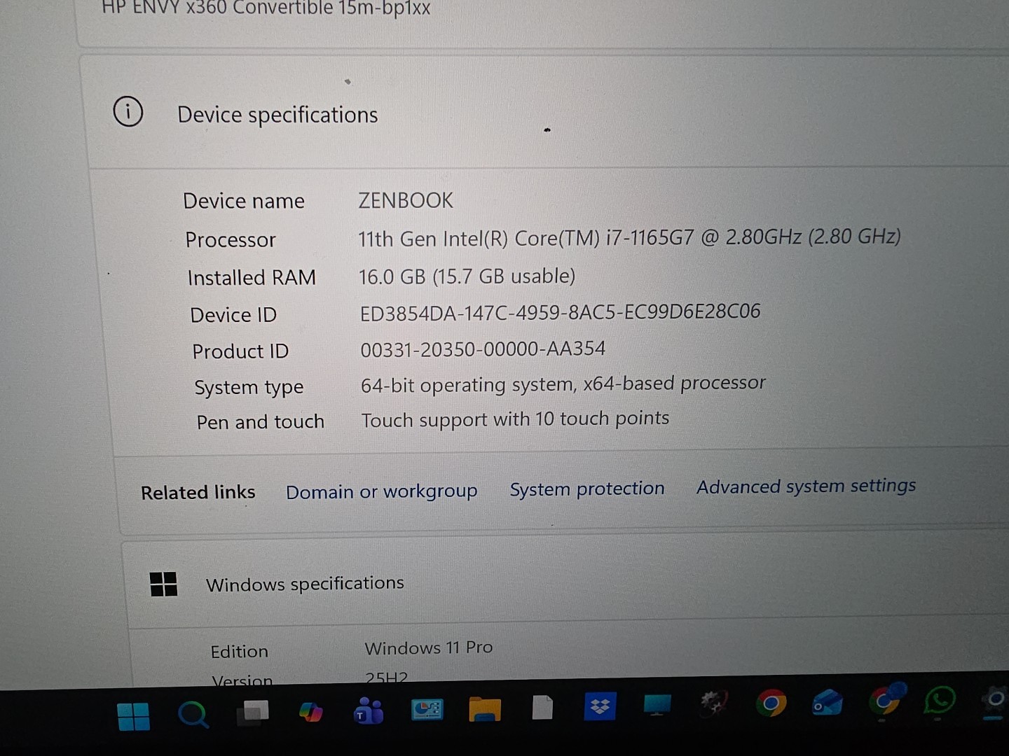 ASUS ZenBook S UX393EA-XB77T 13.9″ Touch Intel i7-1165G7 16GB 1TB W11 PRO GOLD