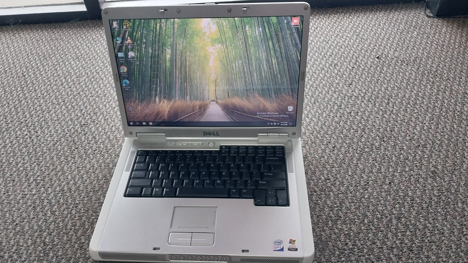 Dell Inspiron E1505, Intel 2Duo T5500, 4GB, 120GB SSD, Win 10, NO AC ADAPTER