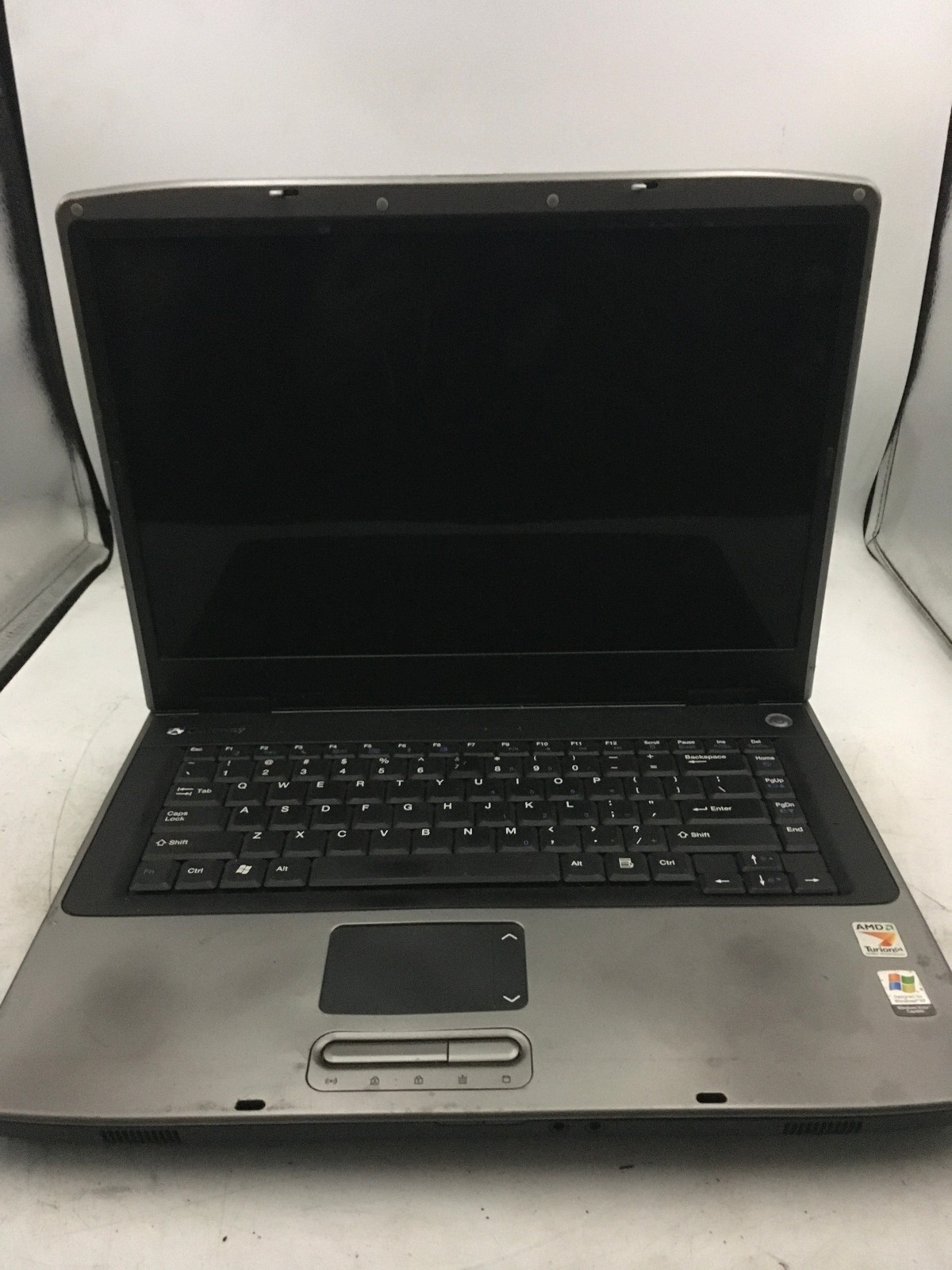 GATEWAY MA3 MX6447 – FOR PARTS/NO POWER – AMD TURION MOBILE – 1GB RAM – READ -BB