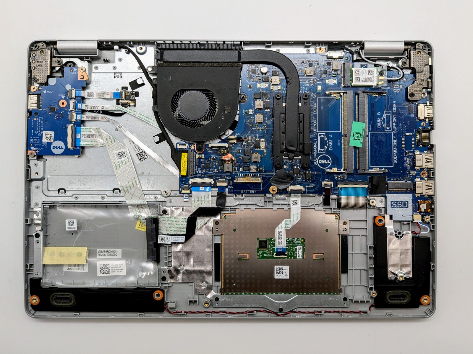 Dell INSPIRON 5593 15″ I7-1065G7 Motherboard Palmrest *READ*