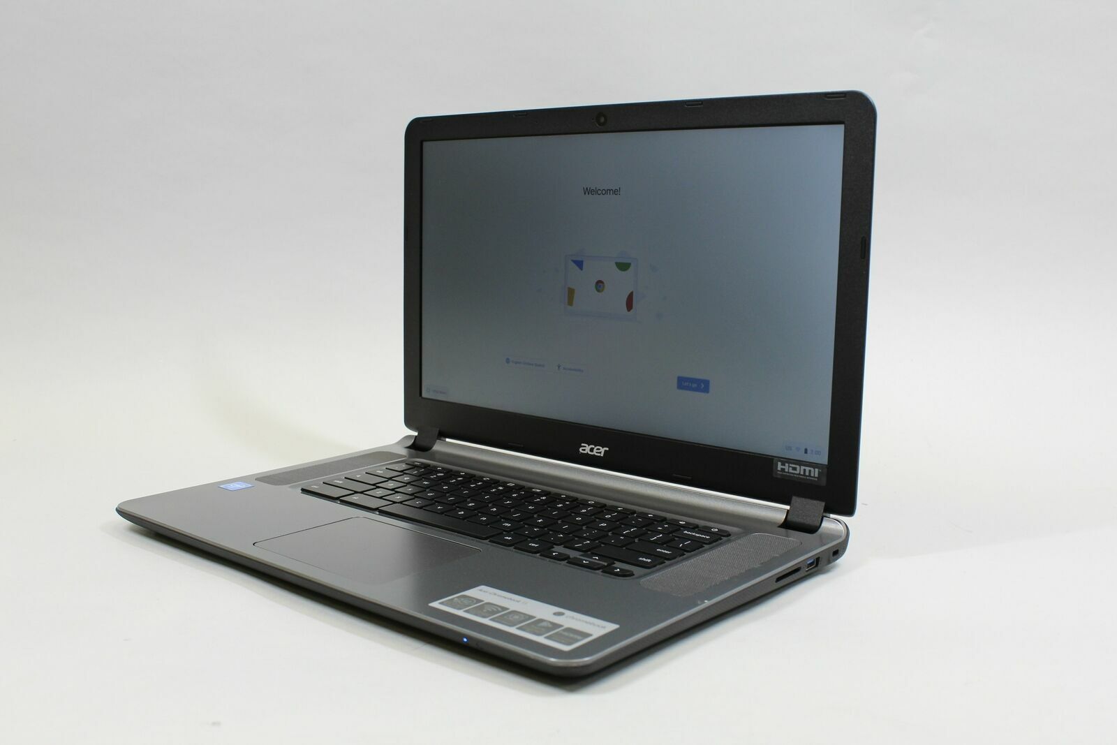 ACER CHROMEBOOK 15.6″screen 16GB INTEL CPU google paly app install