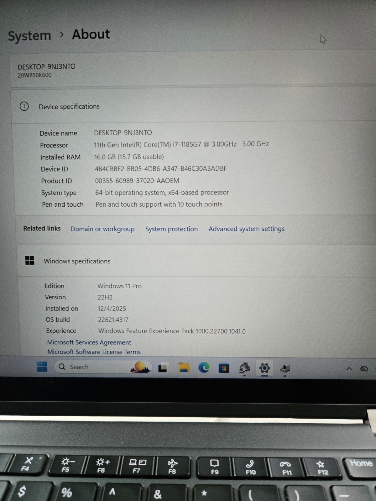 LENOVO ThinkPad X13 Yoga Gen2 i7-1185G7 16GB RAM 512GB SSD Touch 2-in-1 Stylus