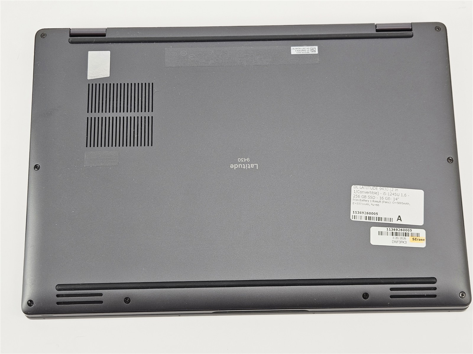 Dell Latitude 9430 2in1 256GB SSD 16GB i5-1245U Intel Iris Xe 14″ Laptop