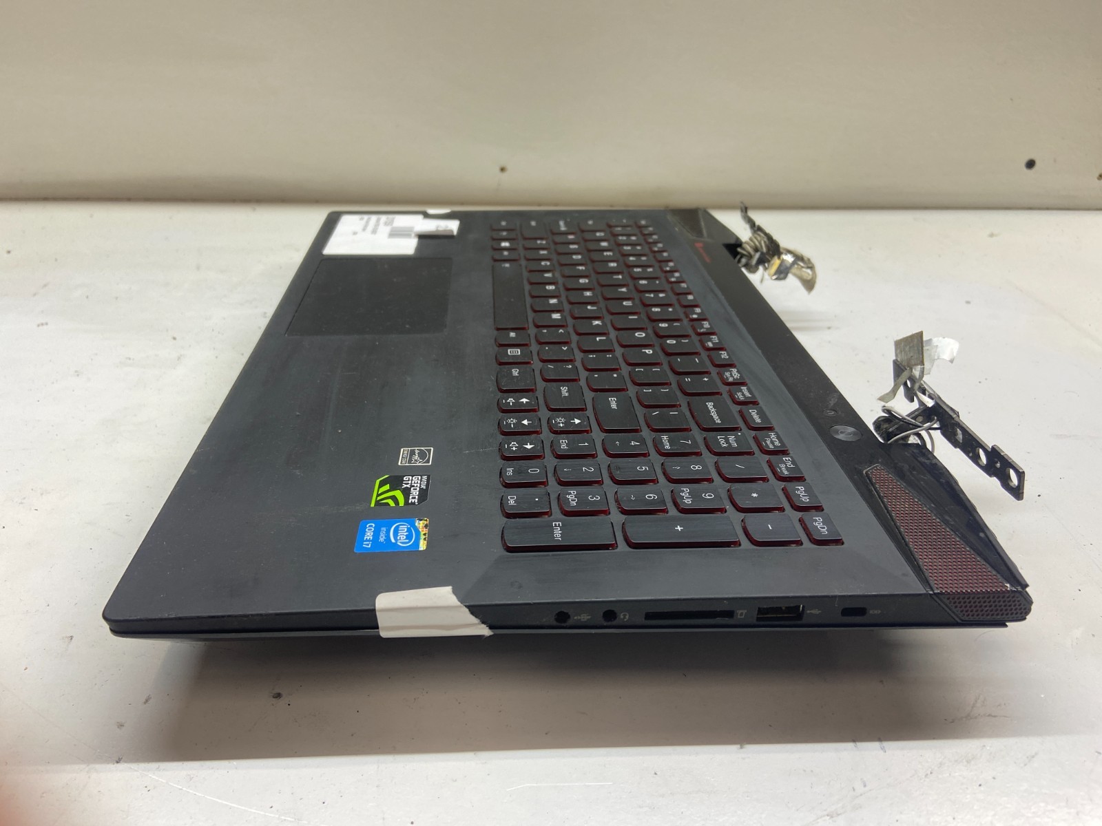Lenovo Y50-70 80DT Touch Intel Core i7-4th Gen NO HDD Nvidia Geforce Base Only