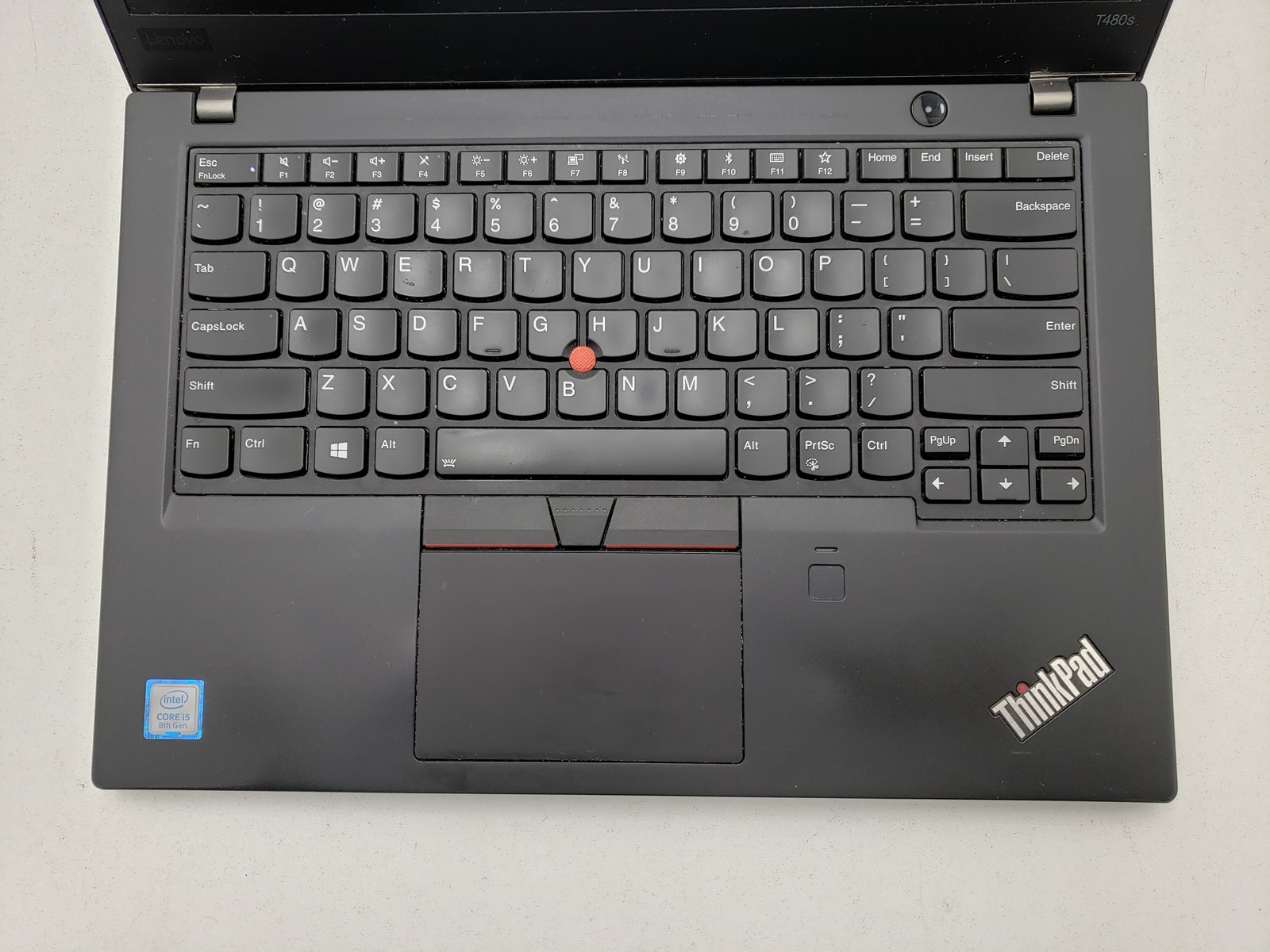 Lenovo ThinkPad T480s Laptop i5-8th 16GB 256GB Backlit KB Fingerprint Win 11 Pro