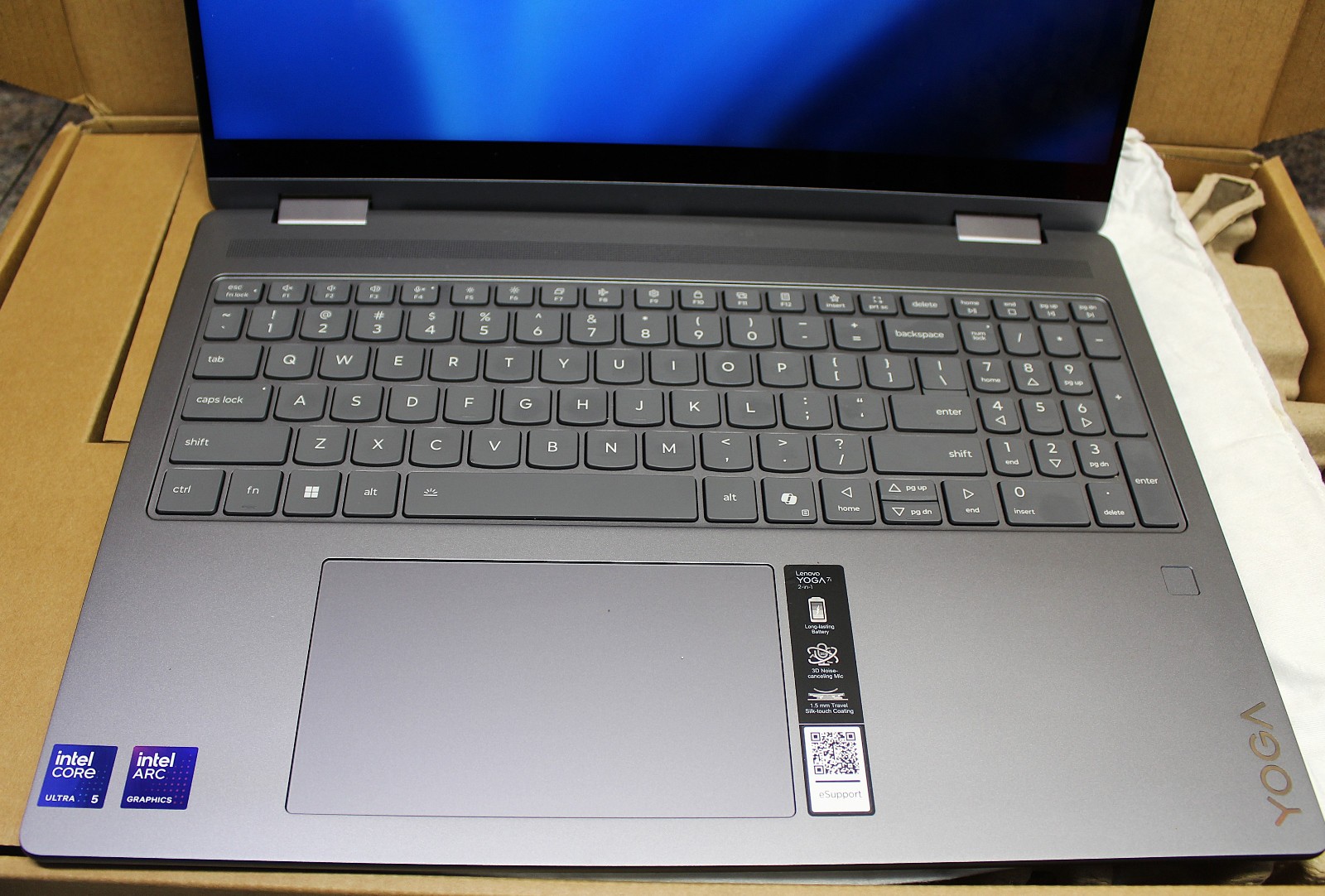 Lenovo YOGA 7 2-In-1 Computer With Box- Keyboard and Mouse