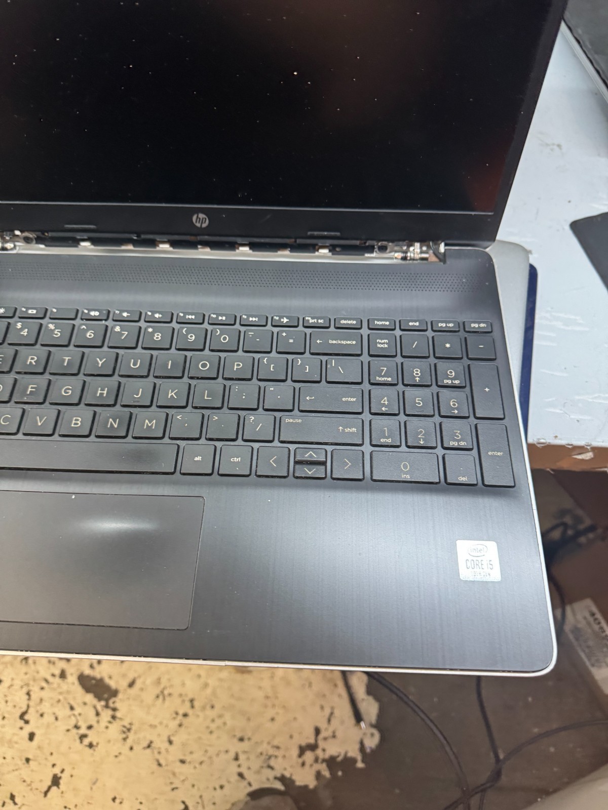 HP Model 15t-dy100 Intel Core i5 10th Gen Laptop for Parts/Repair #4938