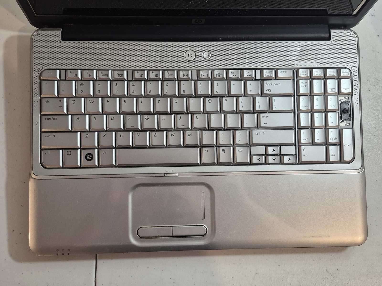 HP G60-230US 16 Laptop Pentium T4200 3GB RAM DVD + Extra Battery Untested As-Is
