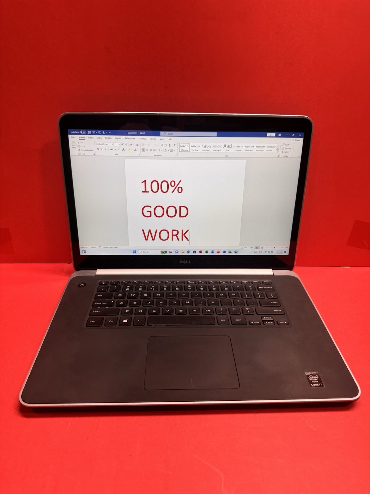Dell Precision M3800 i7- 2.3GHz 16GB RAM 512GB SSD W11 Pro Quadro K1100M