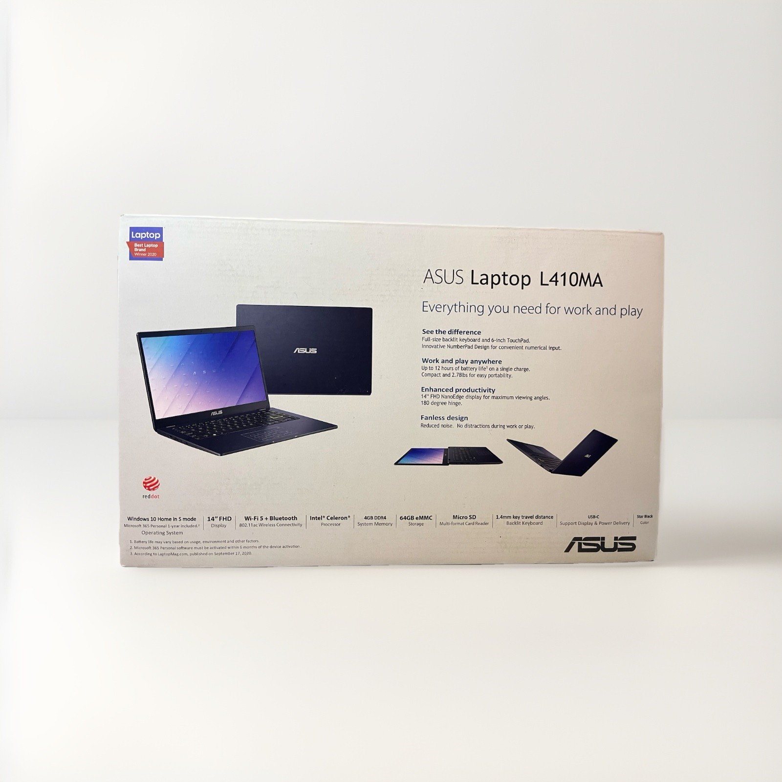 ASUS Vivobook L410MA-TB02 14-inch Laptop