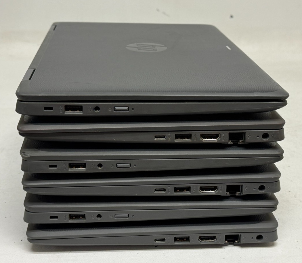HP ProBook x360 11 G6 11.6″ (i3-10110Y – 8GB RAM – FOR PARTS) – Lot of 6