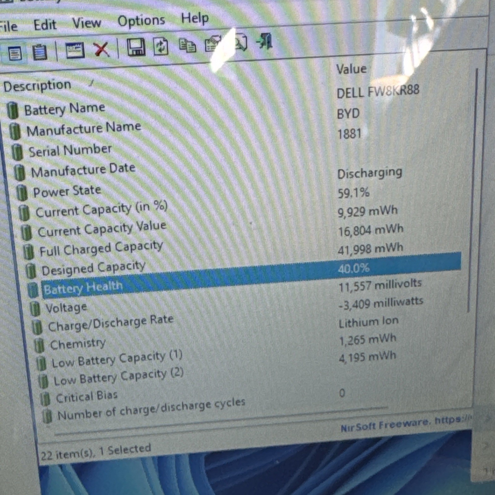 Dell Inspiron 5481 Touchscreen 14″ Intel Core i3-8145U @2.1GHz 8GB RAM 128GB SSD