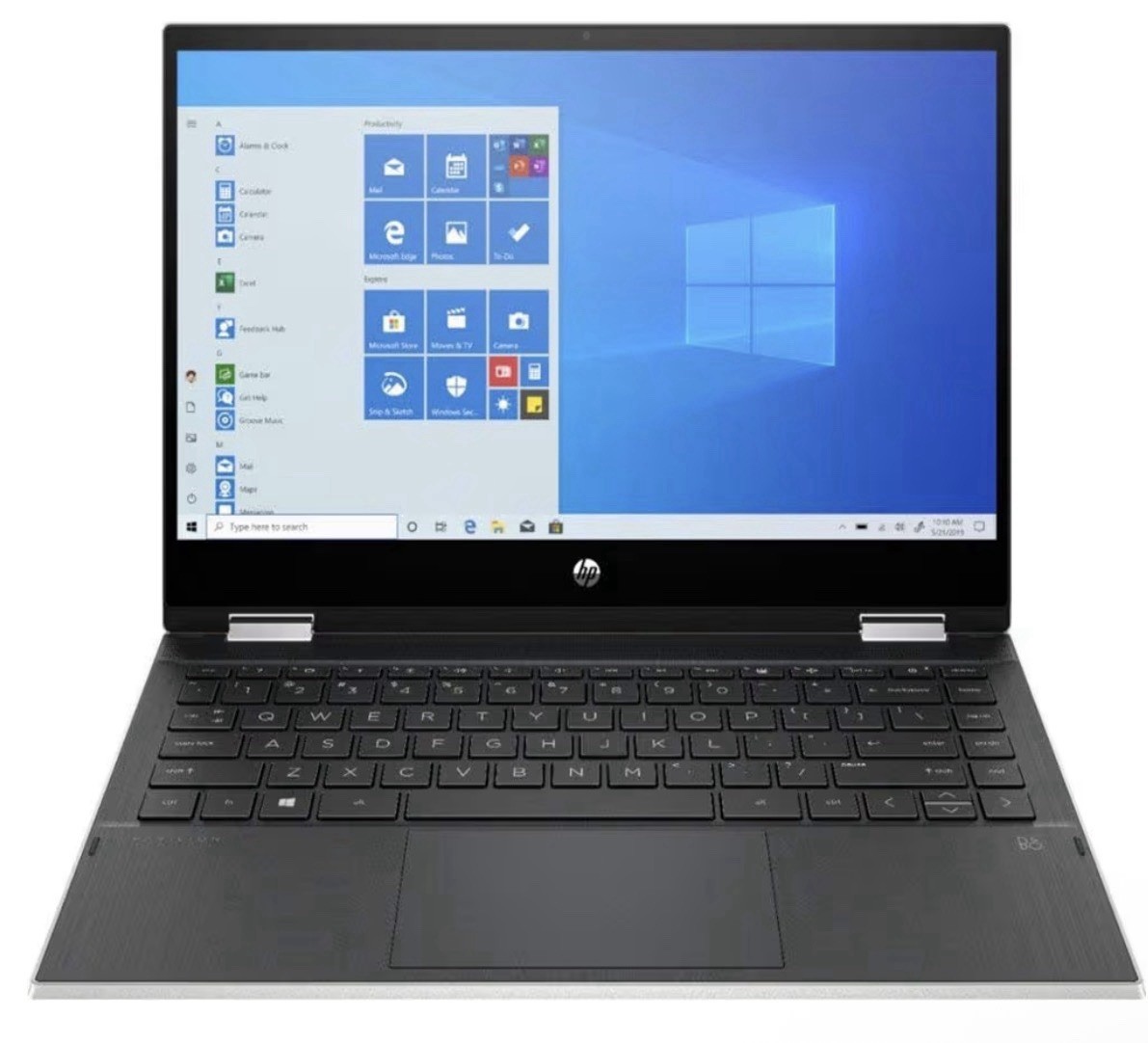 HP Pavilion x360 14m-dw1013dx 14″ Touch 8GB 256GB i3-1115G4 3GHz Win11H, Silver
