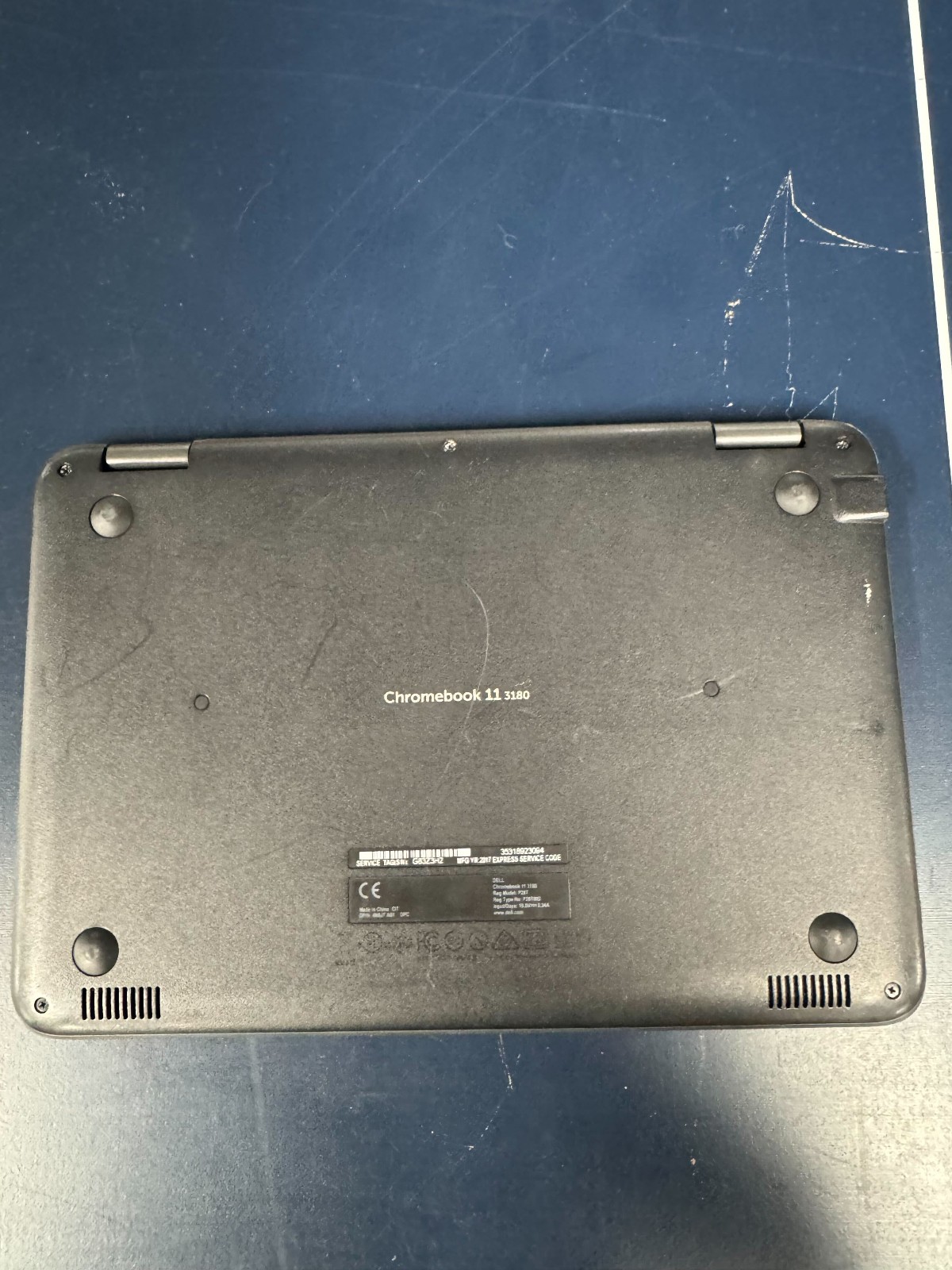 Dell Chromebook 11 11.6″ (16GB SSD, Intel Celeron N3060, 1.60 GHz, 4GB) Laptop –