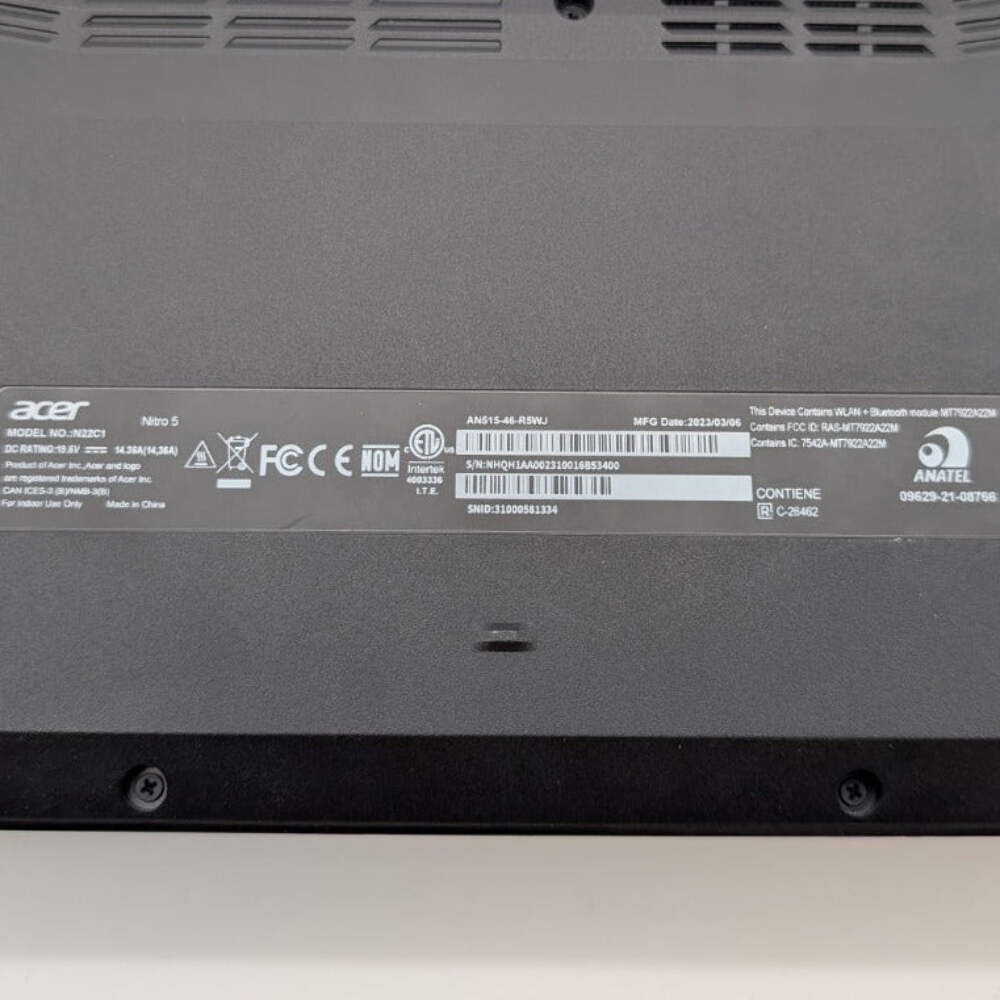 Acer Nitro 5 15.6″ Ryzen 7 6800H 3.2GHz 16GB RAM 1TB SSD GeForce RTX 3070 Ti