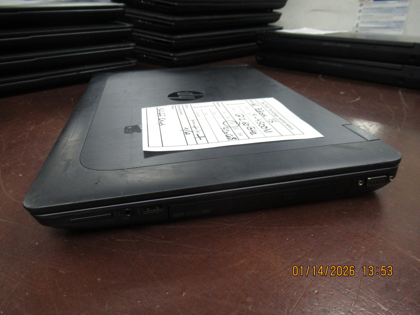 HP ZBook 15 15.6″ Intel i5-4300M 2.60GHz 16GB 320GB HDD Laptop w/ AC [NO OS]