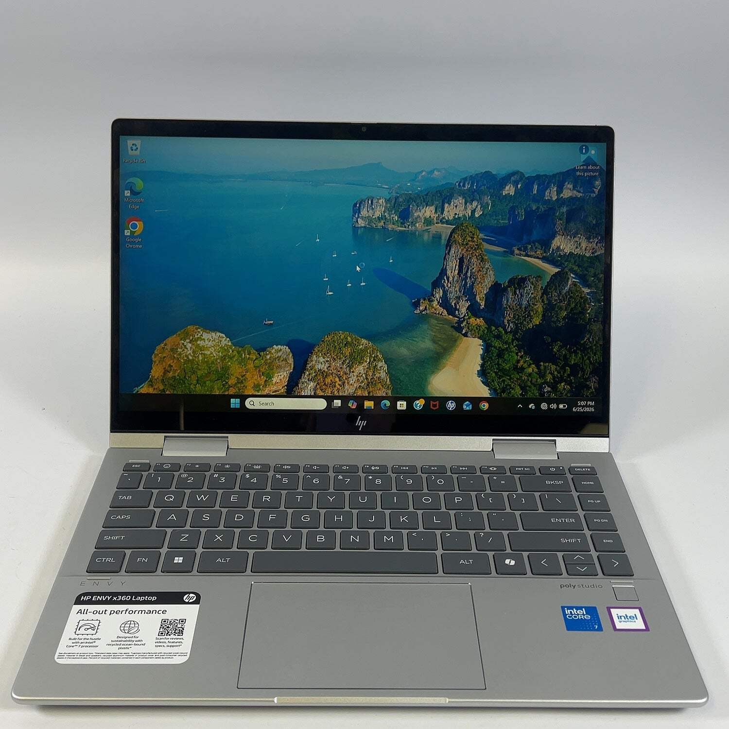 HP Envy x360 14-ES1023DX 14″ i7-150u 1.8GHz 16GB RAM 512GB SSD