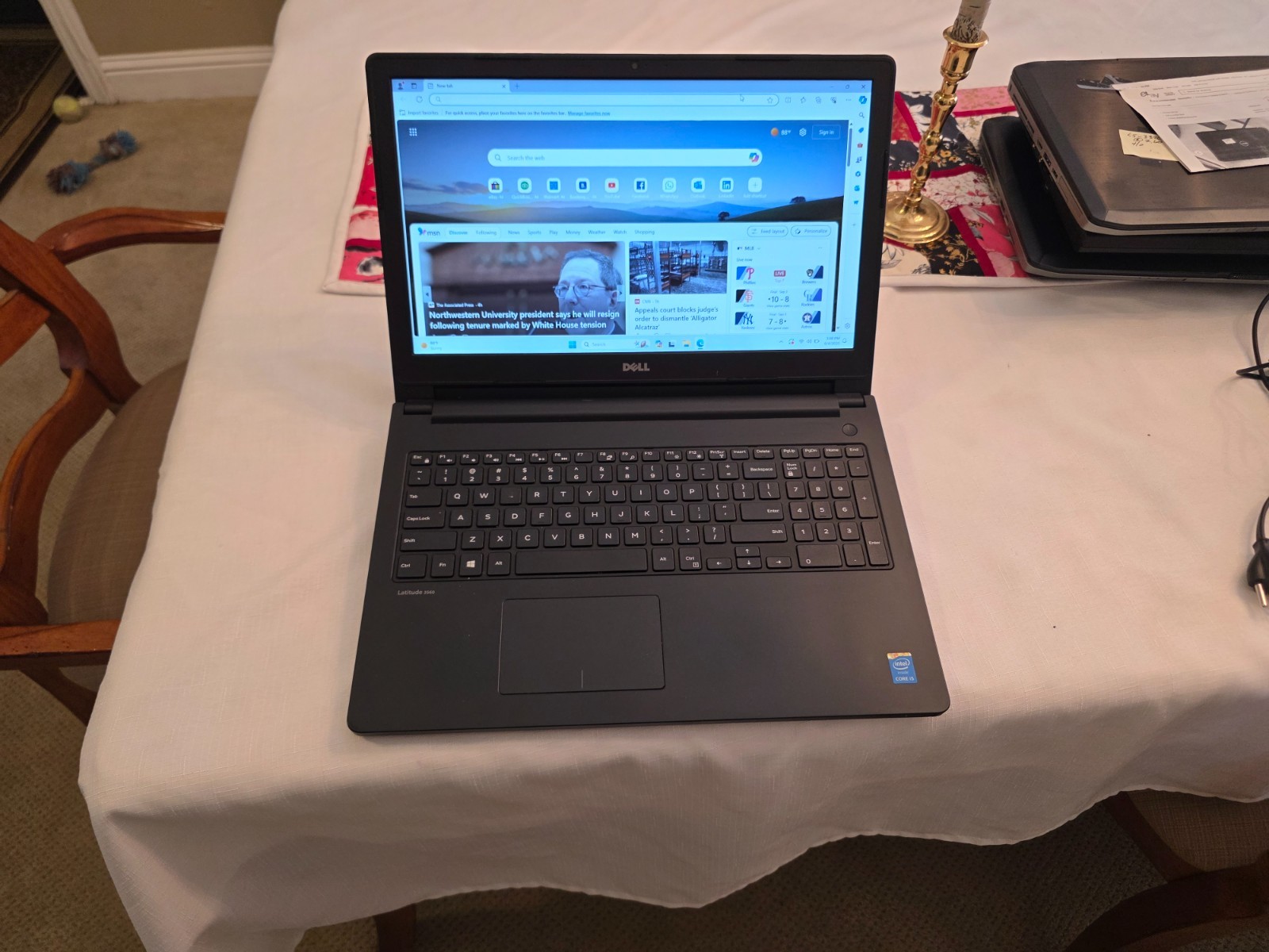 Dell Latitude 3560 15.6″ Laptop Intel Core i5-5200U 2.2GHz 8GB RAM – 128 SSD