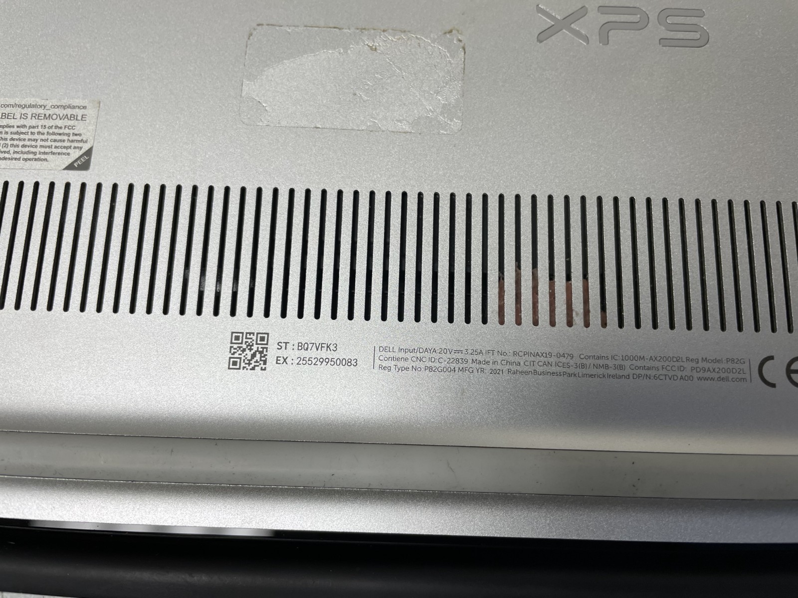 Dell XPS 13 9305 Core i7-1165G7 @2.80GHz 16GB RAM NO SSD Touchscreen Parts *READ