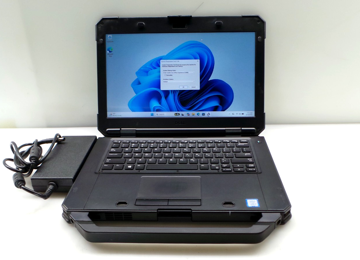 Dell Latitude 5420 Rugged 14″ | i3-7130U 2.70GHz | 8GB RAM 256GB SSD ***READ***