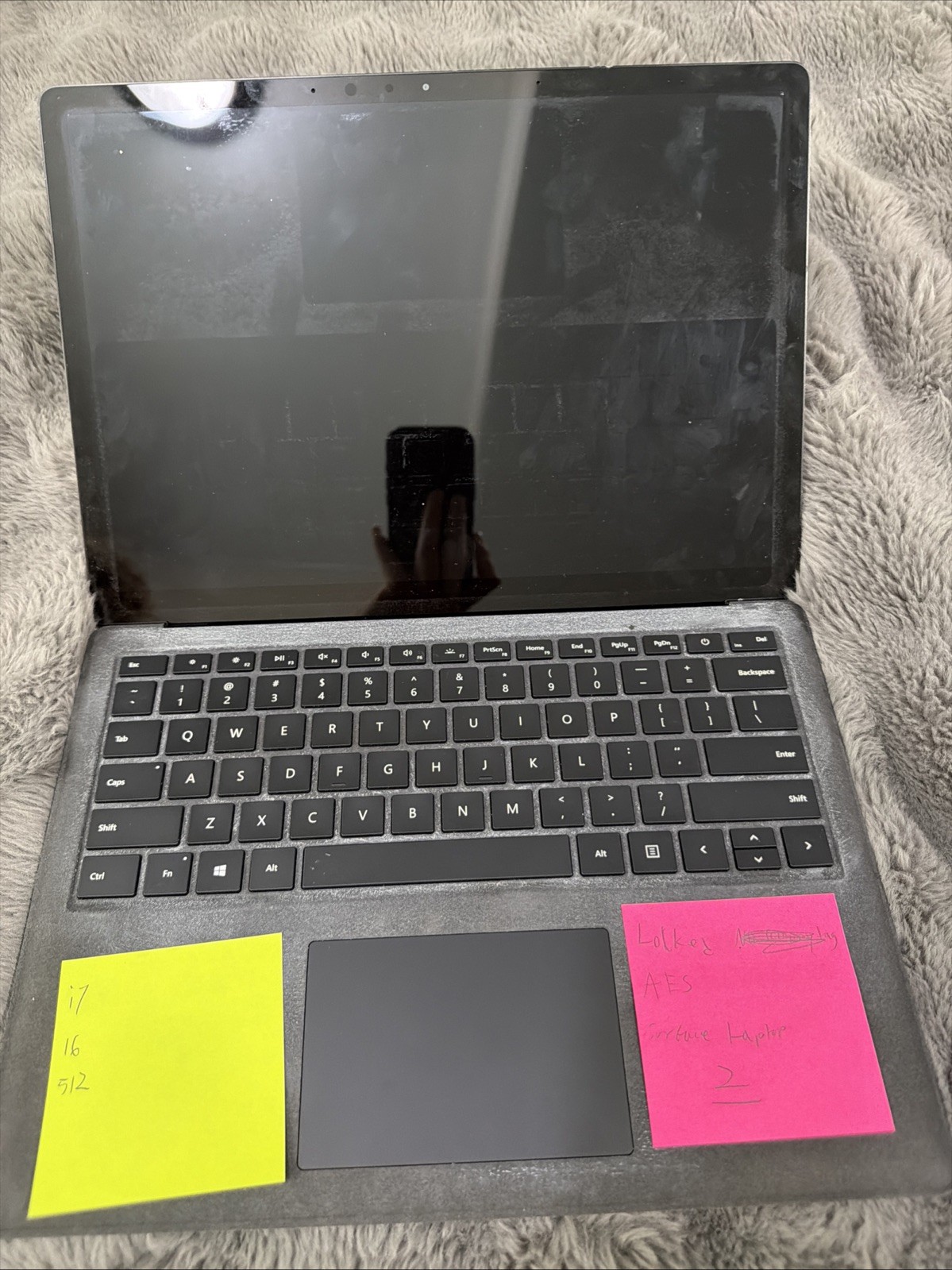 Microsoft Surface Laptop 2 13.5″ i7 16GB 512GB SSD Black Company Locked