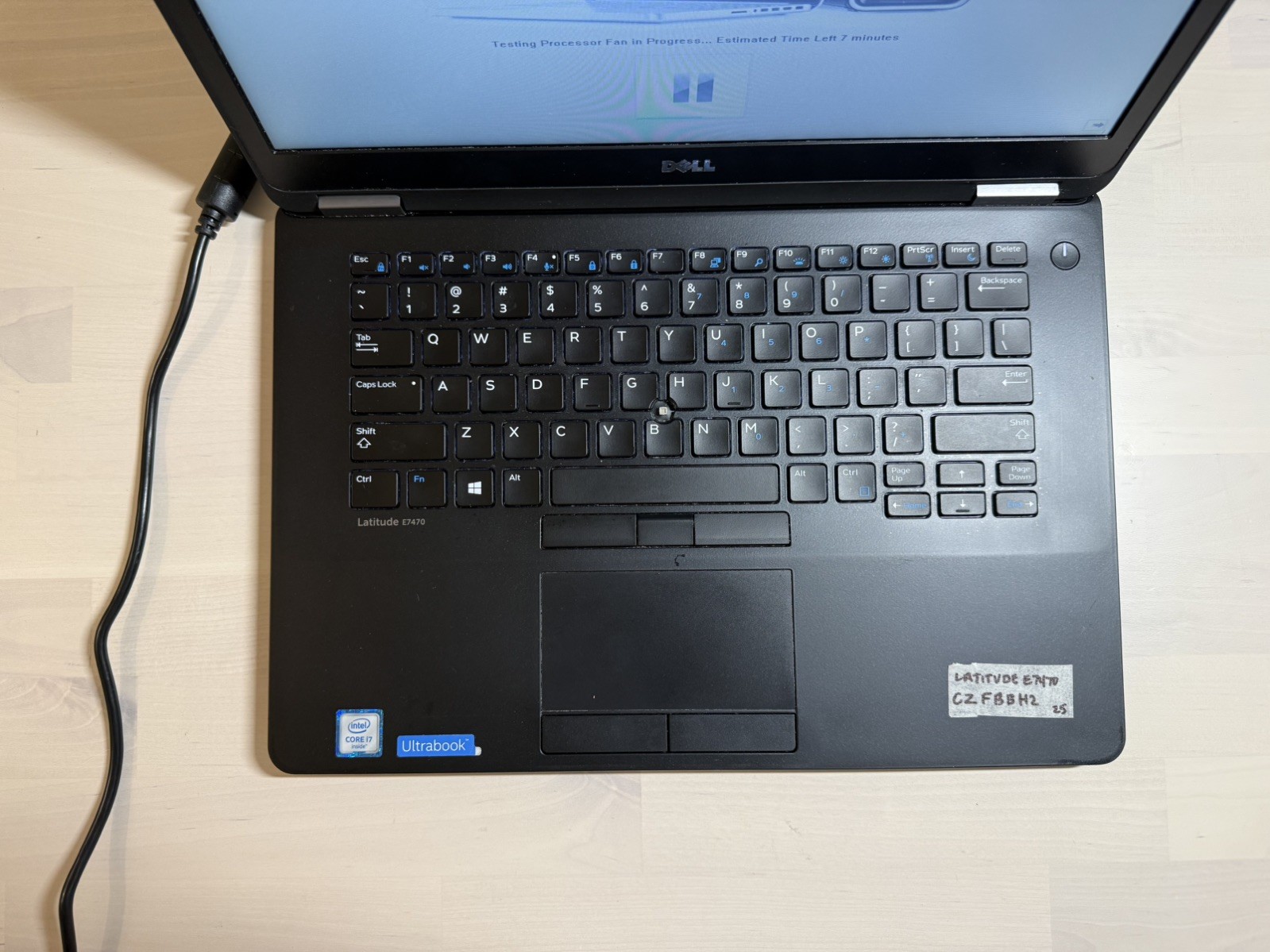 Dell Latitude E7470 Laptop Intel Core i7 6th Gen No HD/OS/AC Adapter