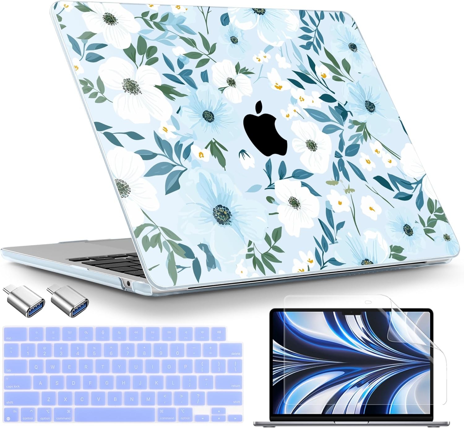 MacBook Air 13 inch Case M4 A3240 M3 A3113 M2 A2681 2025 2024 2022 Plastic Hard