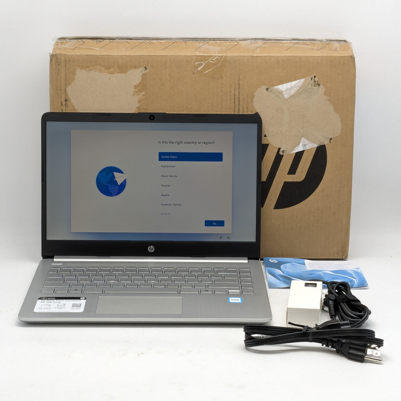 HP Laptop 14-dq6011dx 14″ Intel N150 16GB DDR4 128GB eMMC Windows 11 Home