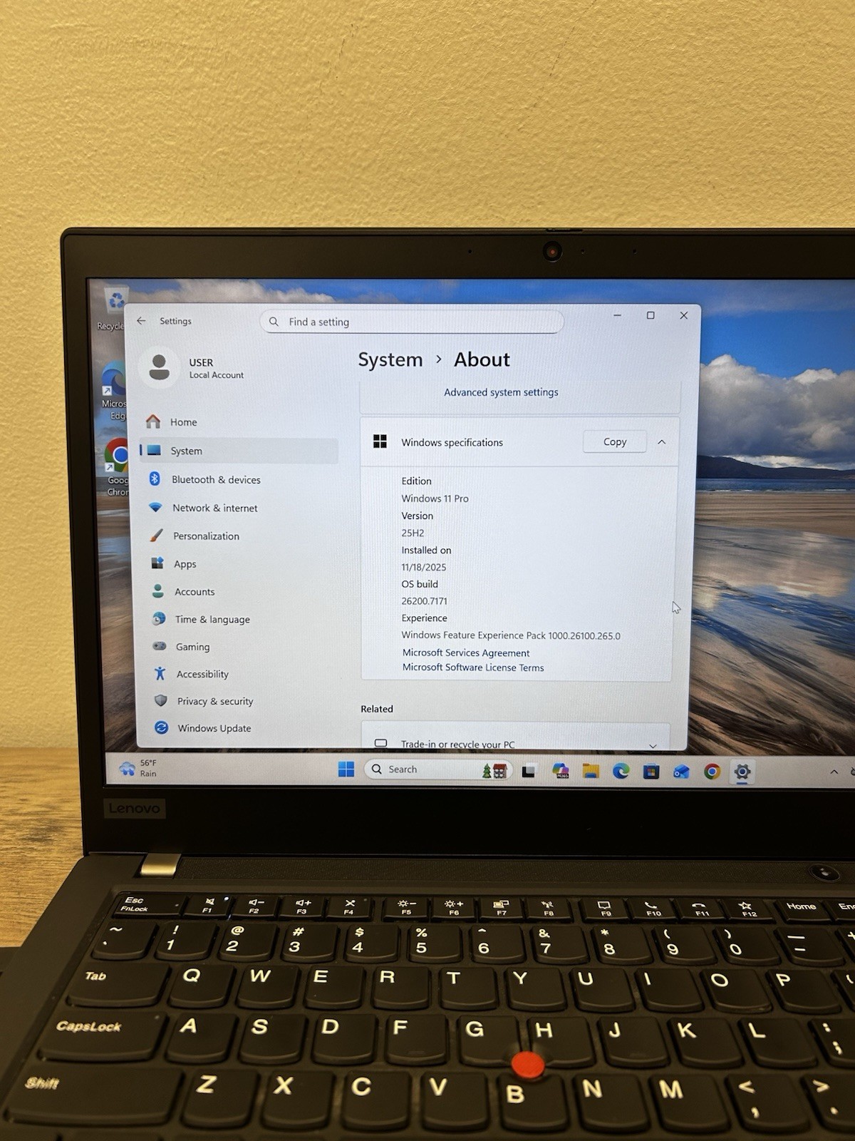 Lenovo ThinkPad T14 Gen 2 20W000T6US 14″ i7-1185G7 3.0GHz 16GB Ram 500GB SSD