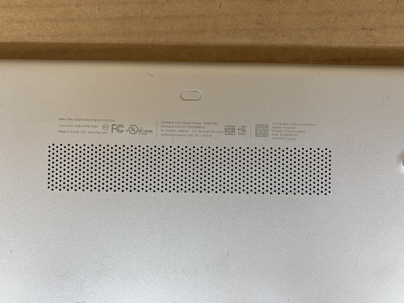 HP 3168NGW Intel Core i5-8250U @ 1.6GHz 8GB RAM 1TB HDD WIN 11 *READ*