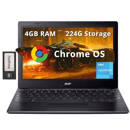 Chromebook 311 11.6″ HD Laptop, Intel Celeron N4500, Intel UHD Graphics, 4GB