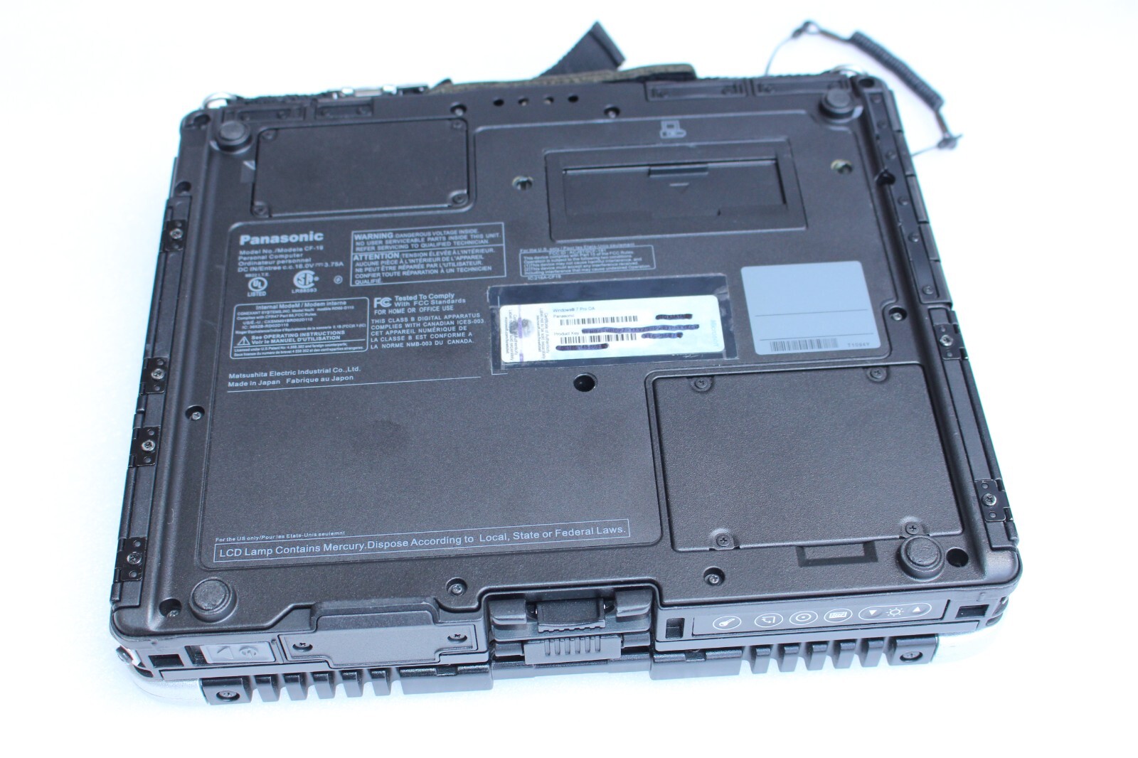 Panasonic Toughbook CF-19 MK-5 Core i5-2520M 16GB/ 512GB SSD/GPS/ Win7 PRO64BIT