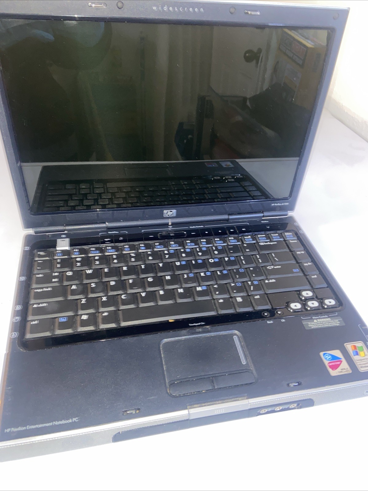 HP Pavilion DV1000 Laptop 💻🛠️ Intel Centrino – For Parts/Repair