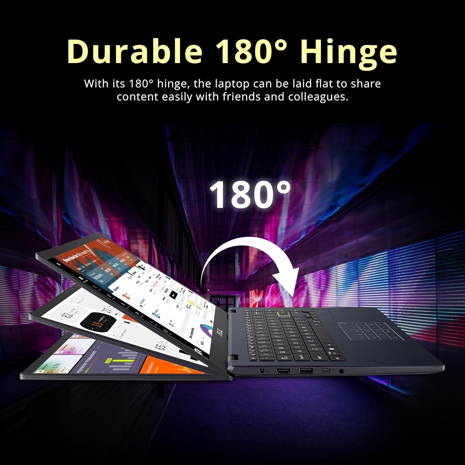 Vivobook Go 14″ FHD Laptop, Intel Celeron N4500, 4GB RAM, 288GB Storage128GB …