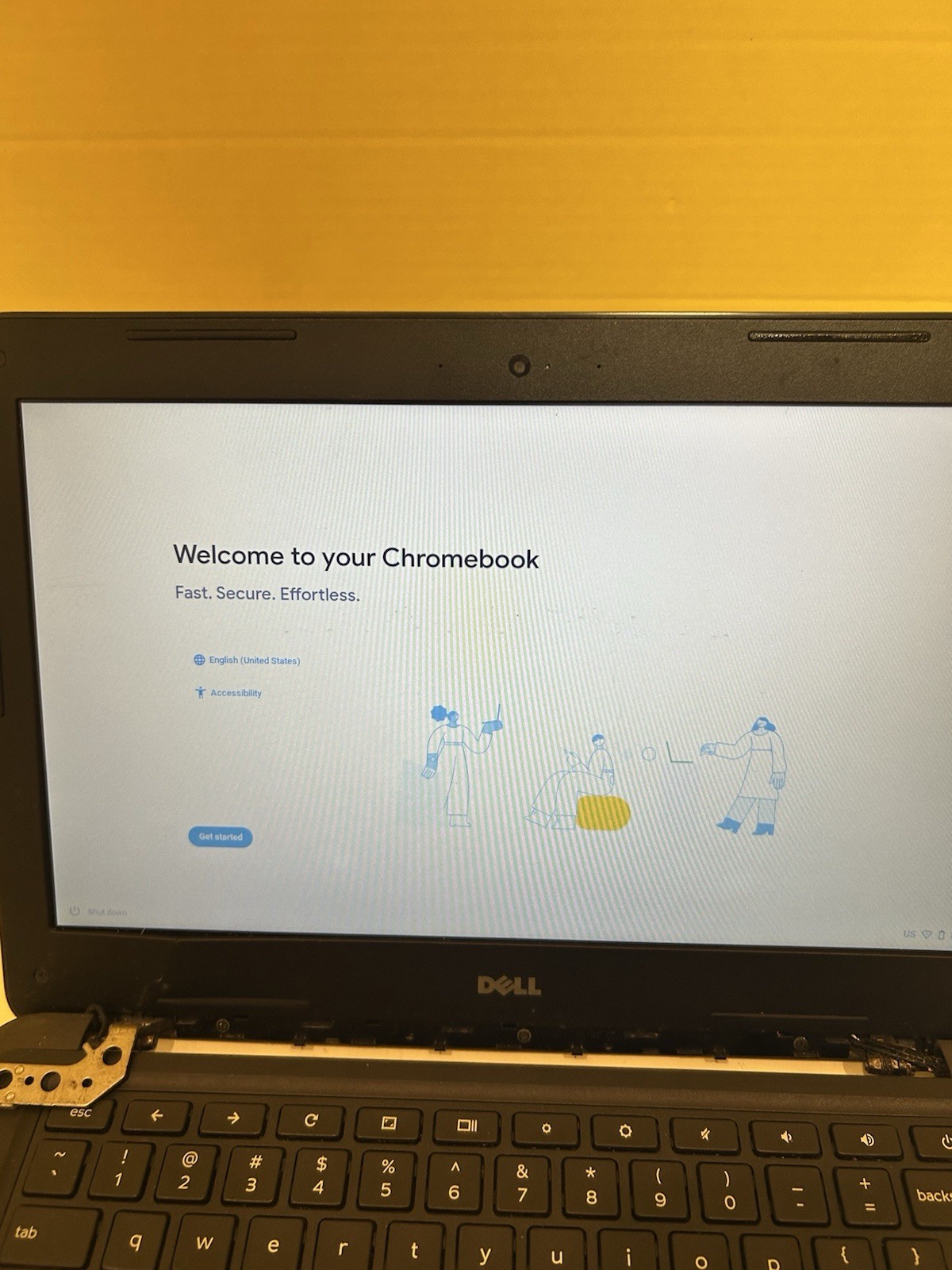 Dell Chromebook 13′ inch 3380 C3855 4GB Ram 16GB SSD *See Description*