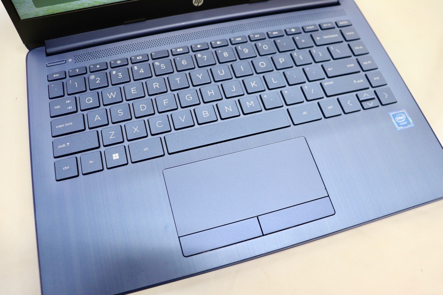 HP 14-cf211wm 14″ Celeron N4120 4GB 64GB eMMC W11 Home Laptop Blue
