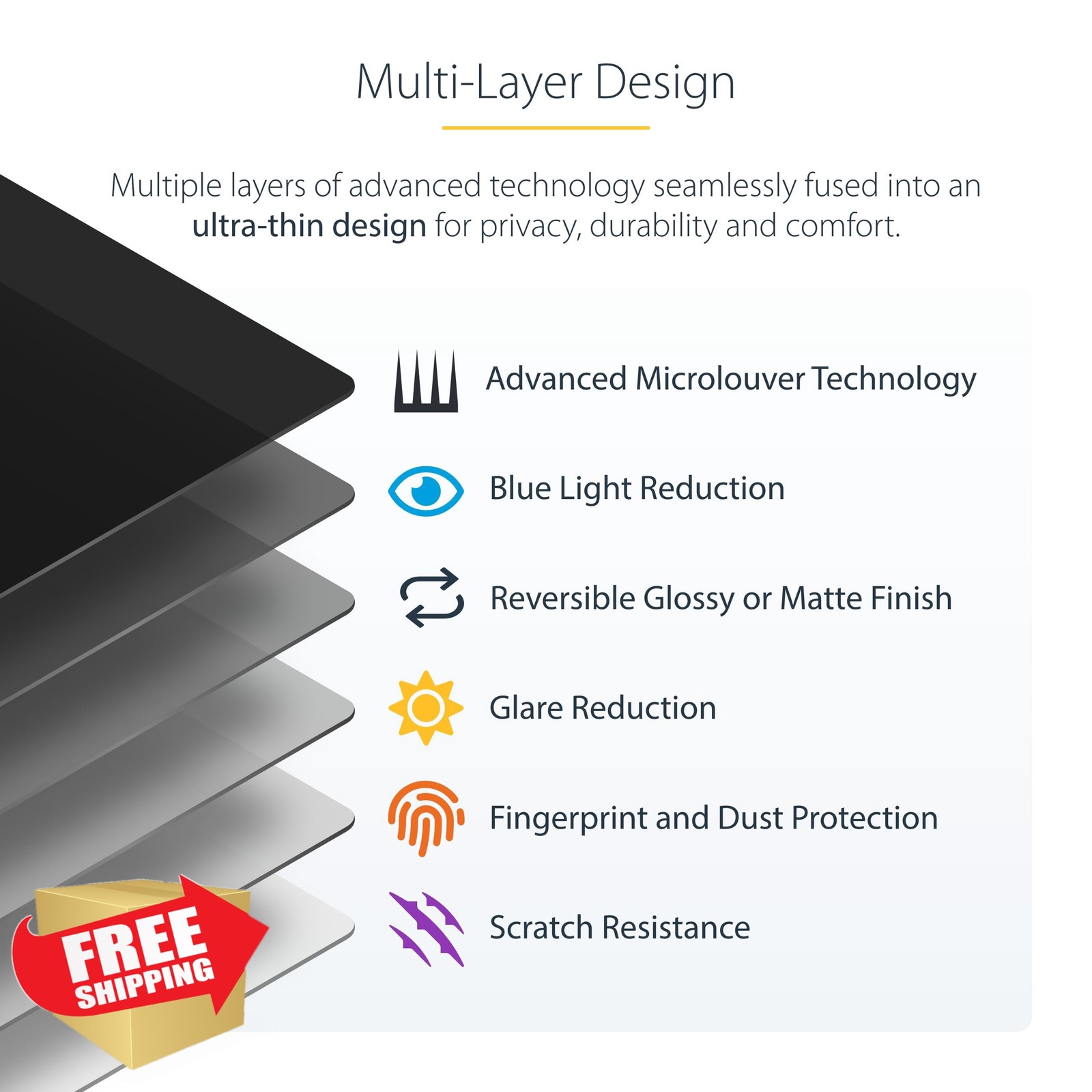 StarTech 16″ MacBook Pro M1/M2/M3 Privacy Screen