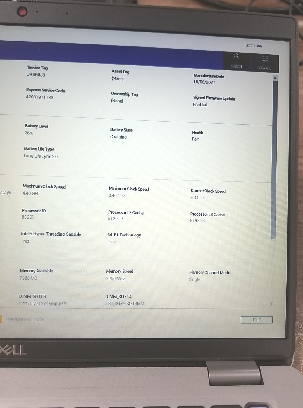 Dell Latitude 5420 W/ i5-1145G7 4.40GHZ, 8GB. NO HDD, OS, OR CORDS. *READ⬇️*