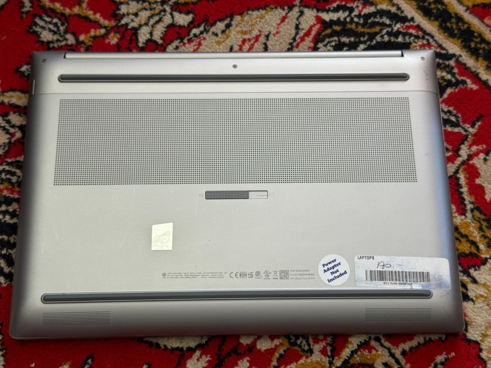 HP ZBOOK FURY 16 G10 | CORE I7-13850HX | 512GB | 32GB | A1000 6Gb