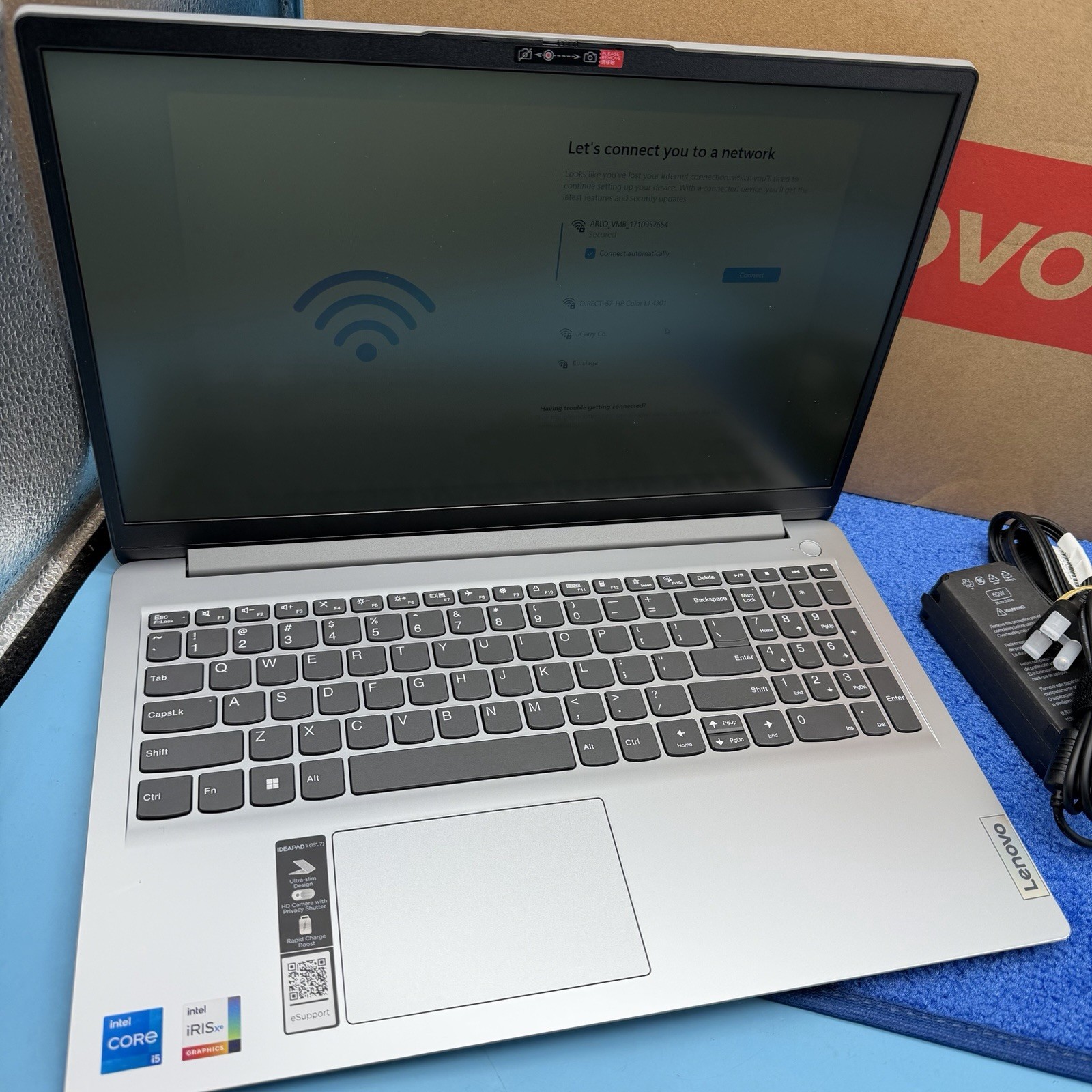 Lenovo IdeaPad 15IRU7 15.6″ FHD Laptop Intel Core i5-1335U 16GB RAM 256GB SSD