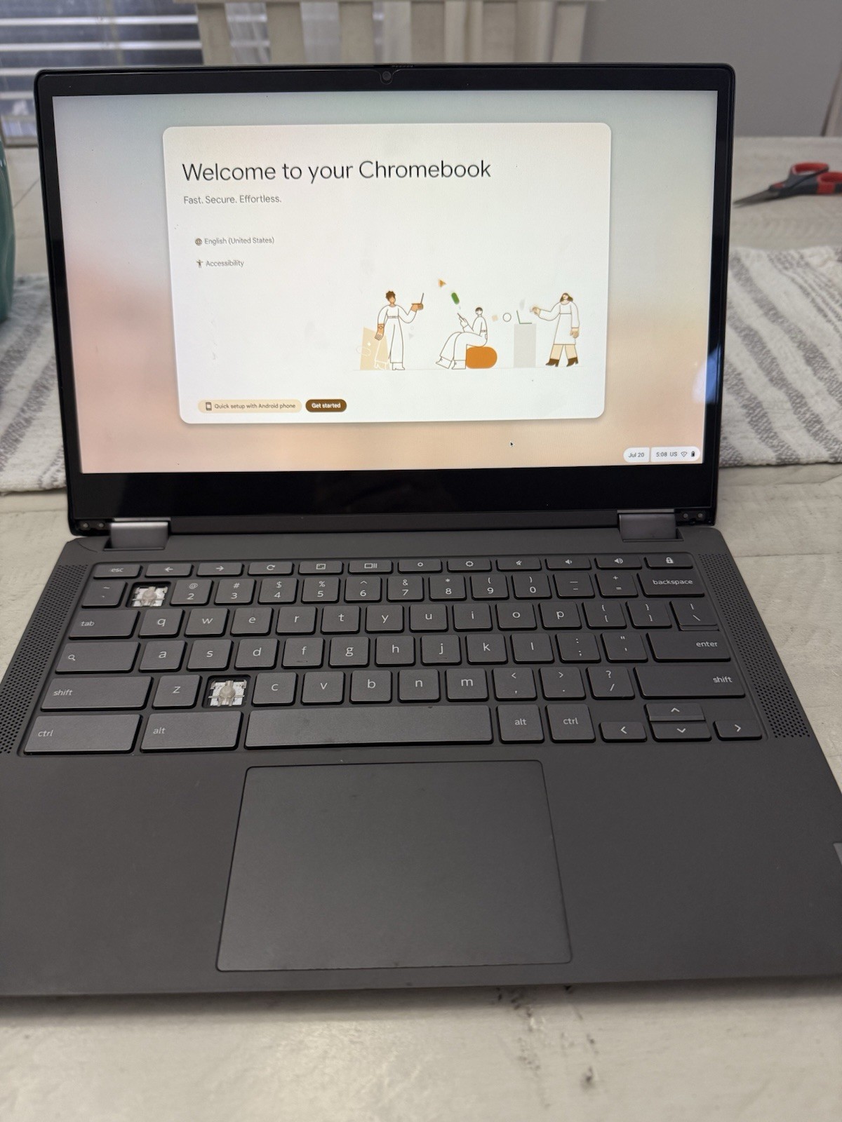 Lenovo ChromeBook Flex 5 13.3 inch (64GB, Intel Core i3 10th Gen., 2.10GHz, 4GB)