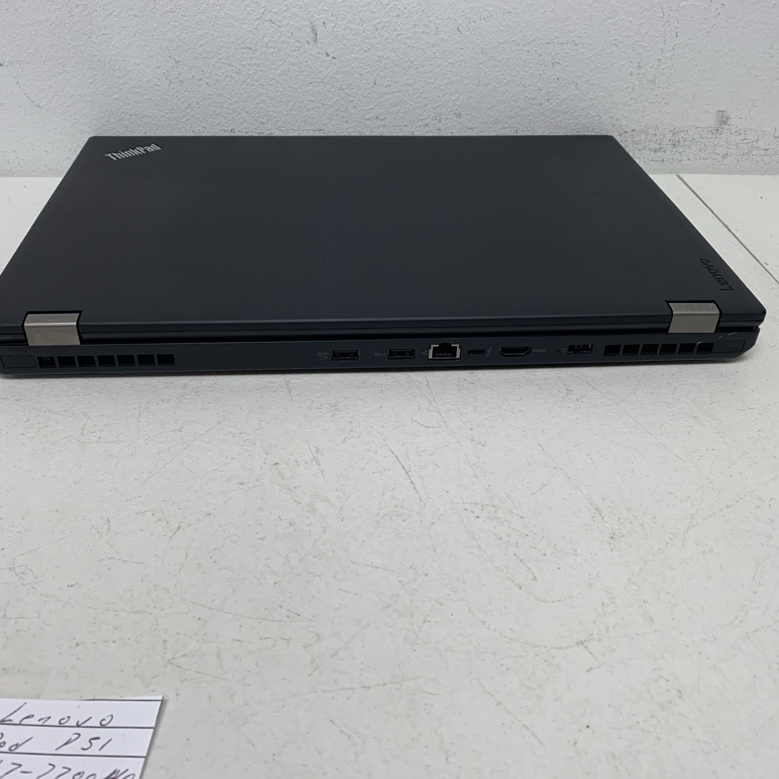 Lenovo ThinkPad P51 Core i7-7700HQ 16GB Ram 500GB SSD Windows 11 Pro