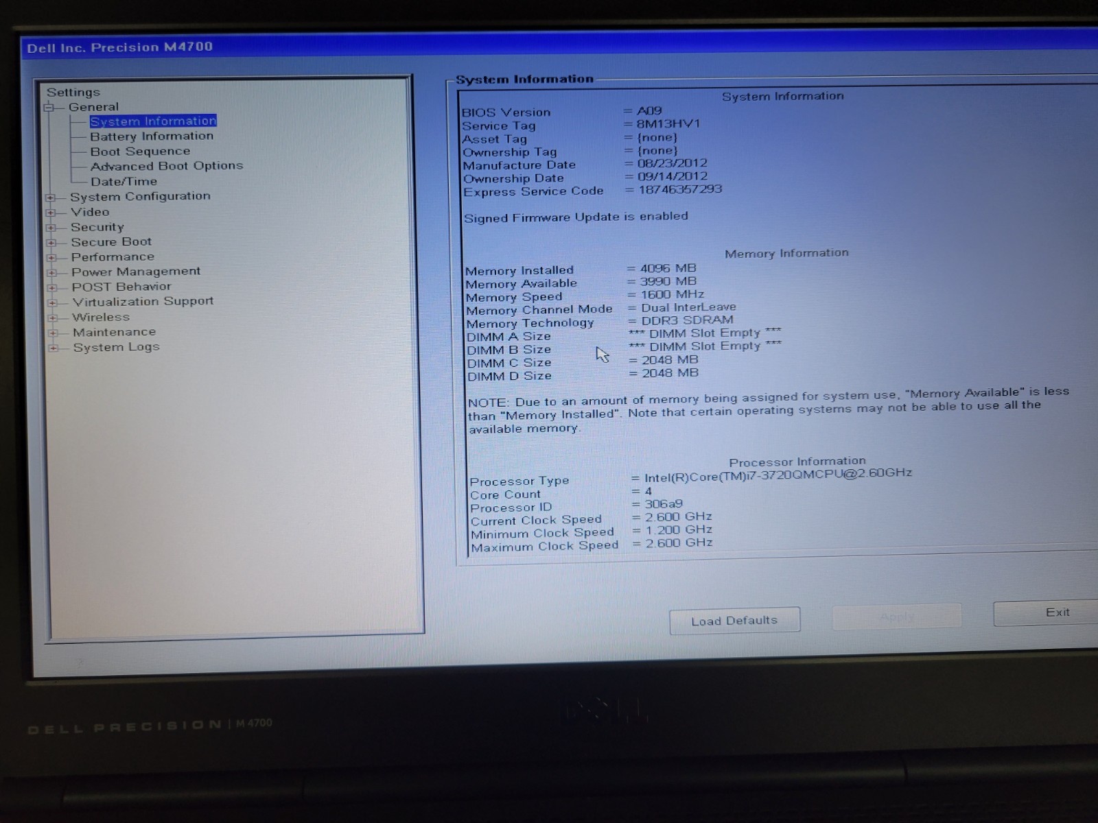 5x Dell Precision M4700/M4800 Mixed i7 4GB *No HDD/OS/Cover/Batt* | LP529DS