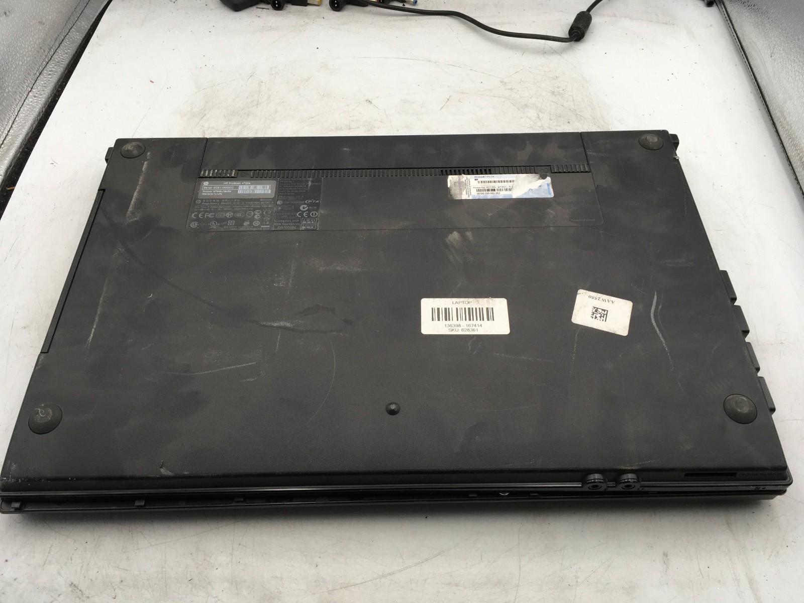 HP PROBOOK 4720S – BOOTS TO BIOS/BIOS LOCK – INTEL I7 M620 – 8GB RAM – READ – BB