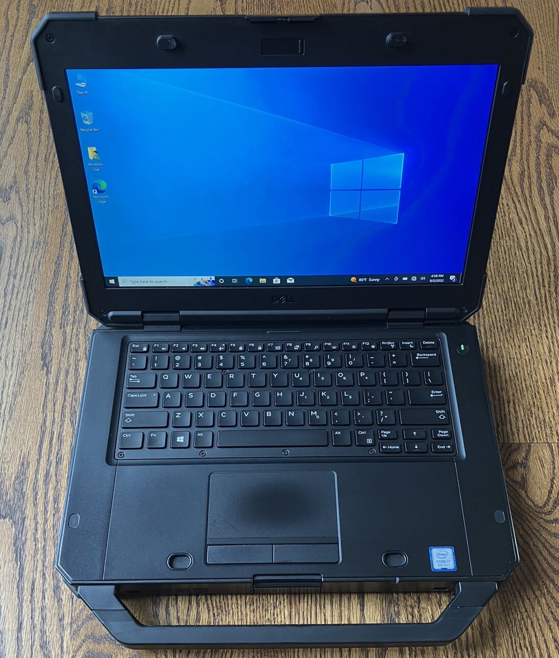 Dell LatItude 5424 RUGGED 14″ Touchscreen i7-8650U 512GB SSD 16GB AMD RX 540 LTE
