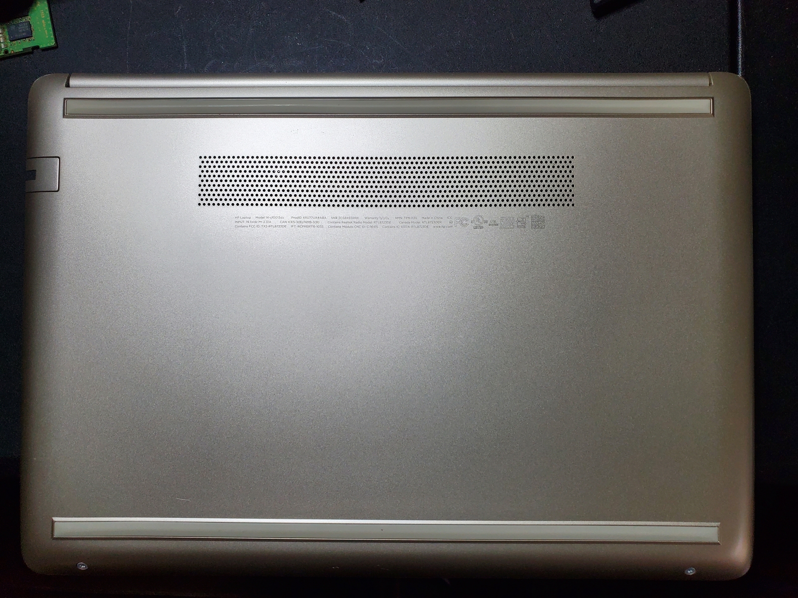 14″ Laptop – Intel Core i3 – 8GB Memory – 1TB Hard Drive – HP Finish In Pale Gol